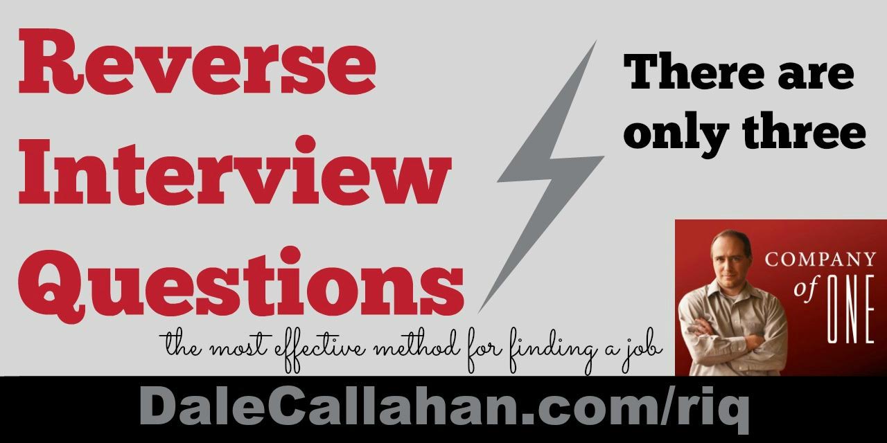 Reverse Interview Questions | There Are Only Three