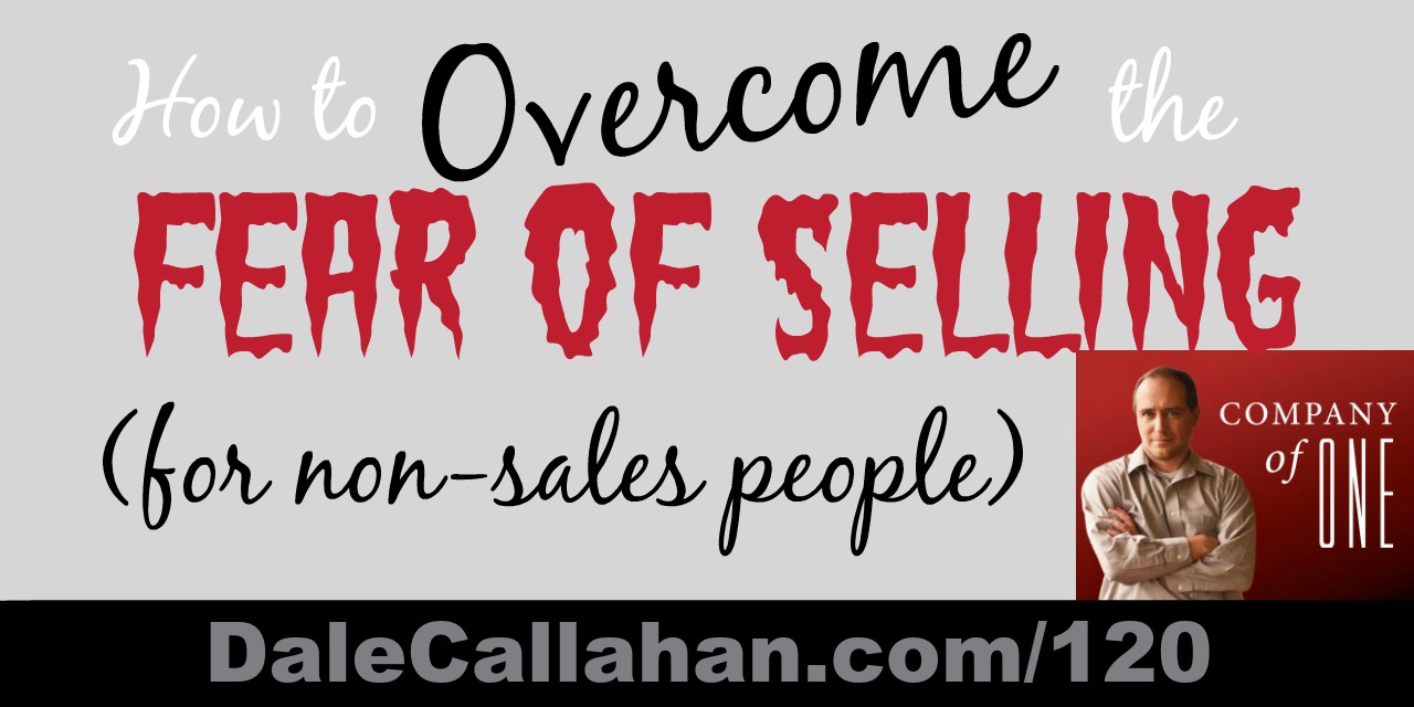 how to overcome the fear of selling