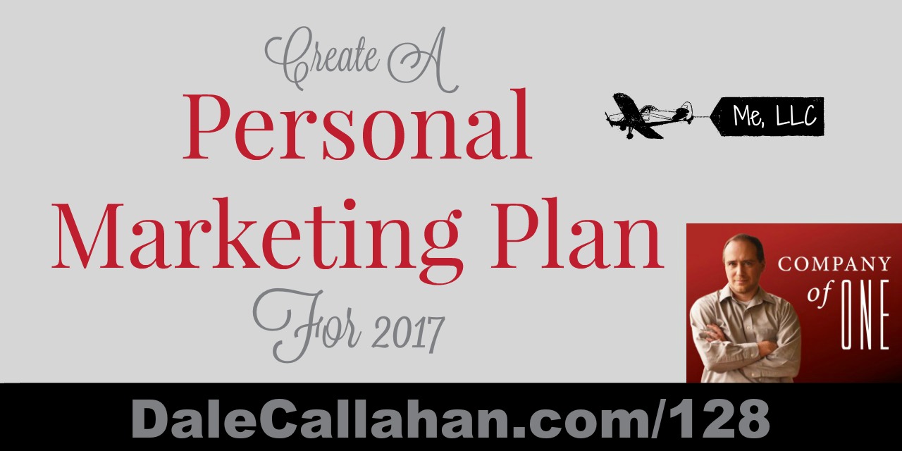 Develop a Personal Marketing Plan